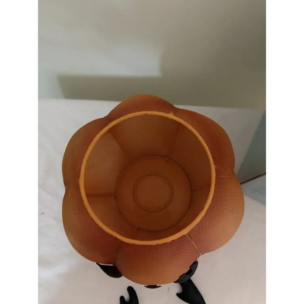 PartyLite Mr Pumpkin Head Halloween Votive Tealight Holder P9774 Magnetic Face